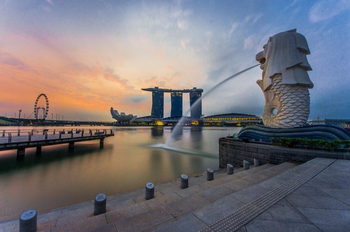 Tượng sư tử biển Merlion