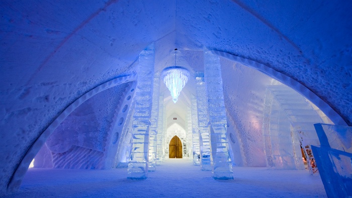 Hôtel de Glace  Khách sạn băng Quebec