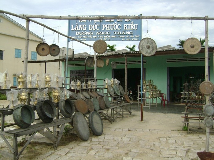 Traditional bronze casting village in Hoi An