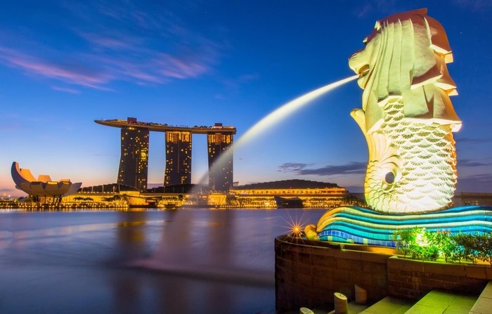 Bỏ qua công viên Merlion sẽ là một điều đáng tiếc cho chuyến du lịch của bạn