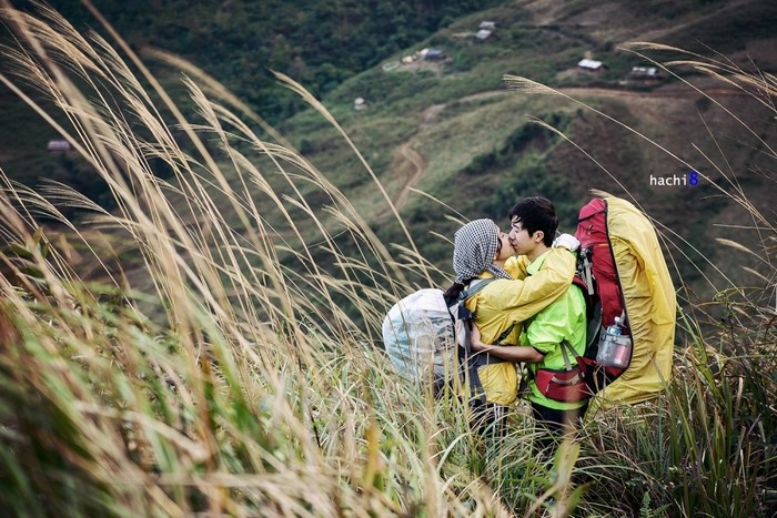 Đây là lần đầu tiên có một nhóm lên đỉnh từ bản Tu San. 