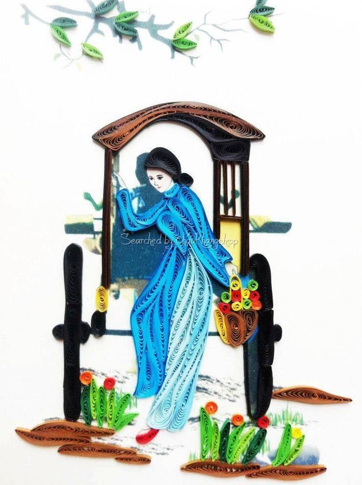 nghệ thuật quilling