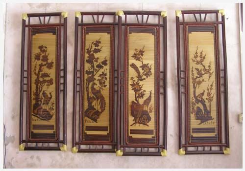 Tham quan làng tranh tre hun khói Xuân Lai  Bắc Ninh